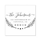 Create Your Own Wreath Family Name Return Address