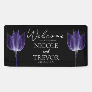 Create Your Own - X-Ray Flower Wedding Welcome Banner