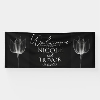 Create Your Own - X-Ray Flower Wedding Welcome Banner