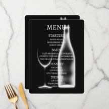 Create Your Own X-Ray Wine Glass & Bottle