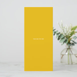 Create Your Own Yellow Custom Design