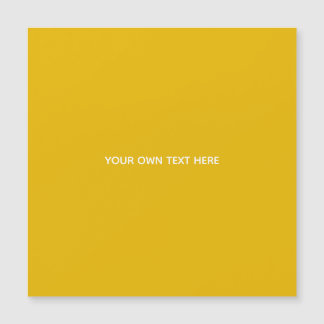 Create Your Own Yellow Custom Design