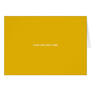 Create Your Own Yellow Custom Design