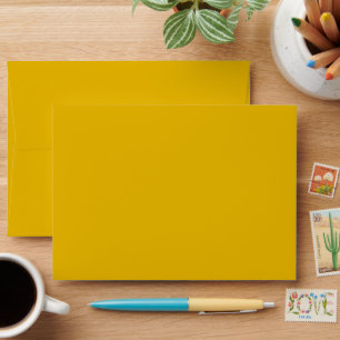 Create Your Own Yellow Custom Design Envelope