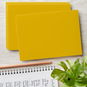 Create Your Own Yellow Custom Design Envelope