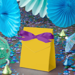 Create Your Own Yellow Custom Design Favour Box