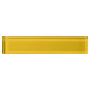 Create Your Own Yellow Custom Design Nameplate