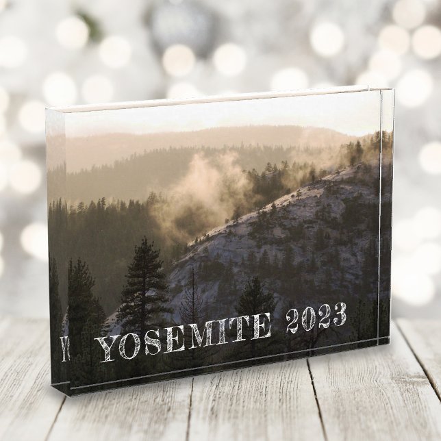 Create Your Own Yosemite National Park 2023 Photo Block (Create Your Own Road Trip Keepsake Photo Block)