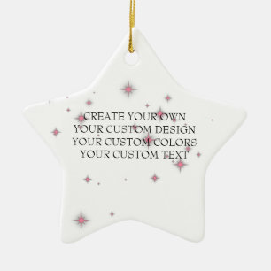 Create Your Own - Your Image Here - Ceramic Orname Tree Decoration