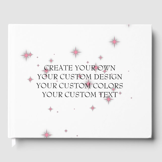 Create Your Own - Your Image Here - Guest Book (Front)