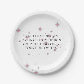 Create Your Own - Your Image Here - Paper Plate
