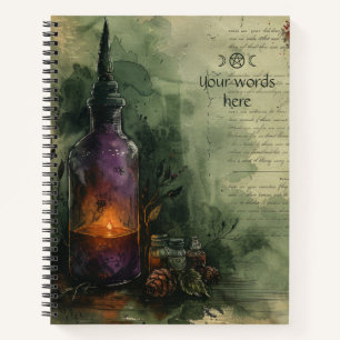 Create Your Own Yuletide Concoctions Apothecary Notebook