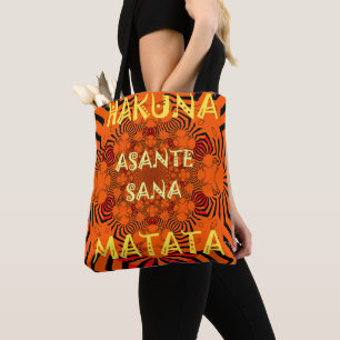 Create Your Own Zebra Print African style Tote Bag