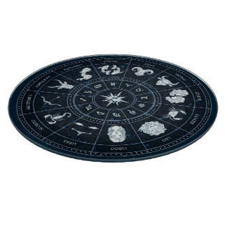 Create Your Own Zodiac Wheel Glass Altar Board