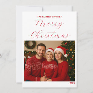 create your ownChristmas Family Card