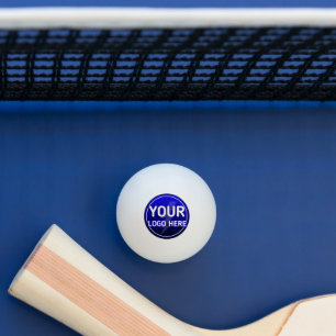 Create your owner's custom logo/editable template- ping pong ball