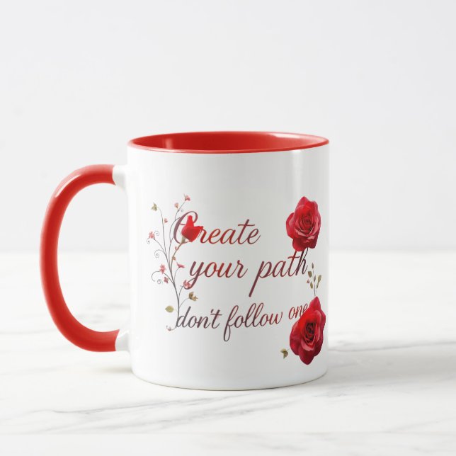 create your Path  Mug (Left)