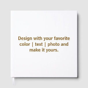 Create Your Personalise 12" x 12" Guest Book