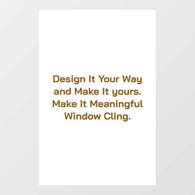 Create Your Personalise 12" x 18" (Sheet)