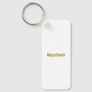 Create Your Personalise 1.25" x 3" Key Ring