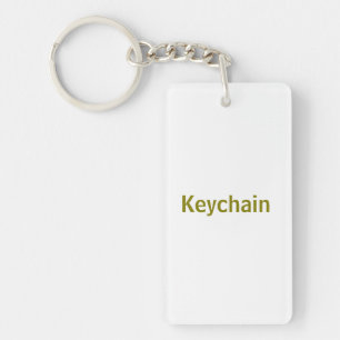 Create Your Personalise 1.5" x 2.75"r Key Ring