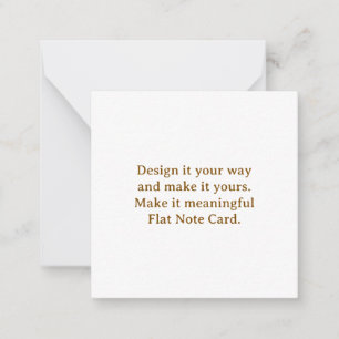 Create Your Personalise 2.5" x 2.5" Card