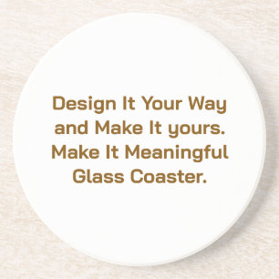 Create Your Personalise 4.25" x 4.25" Coaster