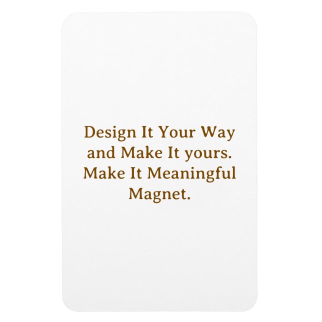 Create Your Personalise 4" x 6" Magnet (Vertical)