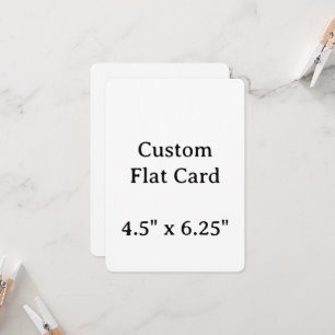 Create your Personalise 5" x 7" Flat Card