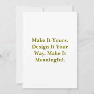 Create Your Personalise 5" x 7" Squared Invitation