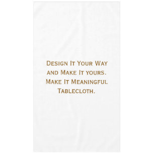 Create Your Personalise 60" x 104" Tablecloth