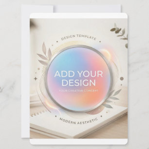 Create your personalise 6.5" x 8.75" Squared Holiday Card