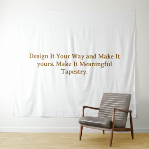 Create Your Personalise 88" x 104" Tapestry