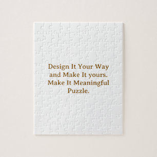 Create Your Personalise 8" x 10", 110 pieces Jigsaw Puzzle