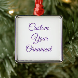 create your personalise charisma's Metal Circle Tree Decoration