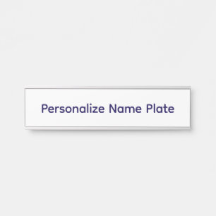 Create Your Personalise Door Sign