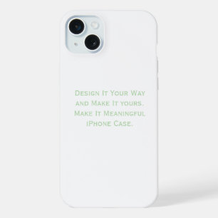 Create Your Personalise iPhone 15 Plus Case