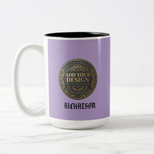 create your personalise simple Two-Tone coffee mug