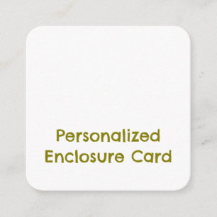 Create Your Personalised 2.5" x 2.5" Rounded Enclosure Card