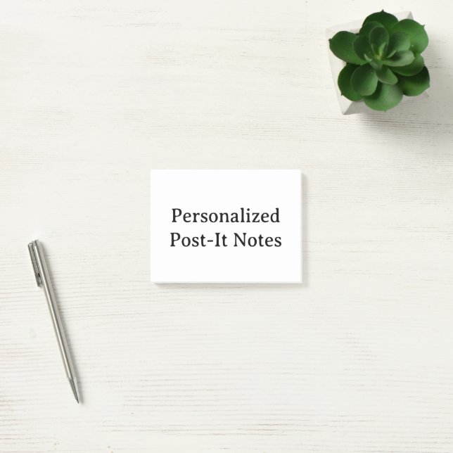 create your personalised 34" x 3"   post-it notes (Office)