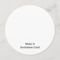 Create Your Personalised 5.25" x 5.25" Circle 