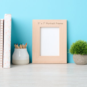 Create Your Personalised 5" x 7" Portrait Frame