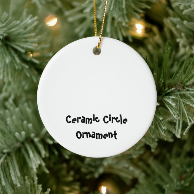 Create Your Personalised Ceramic Tree Decoration (Tree)
