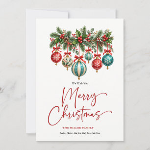 Create Your Personalised Christmas Greeting Card
