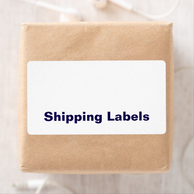 Create your Personalised Shipping Labels (Insitu)
