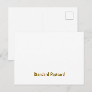 Create Your Personalised Standard Postcard