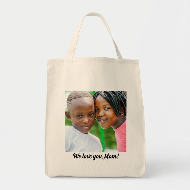 Create Your Photo Memories Tote Bag (Front)