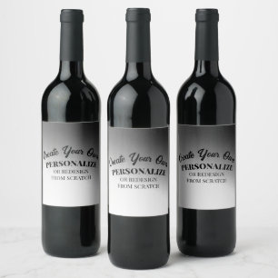 Create Your Very Own Custom Wine Label