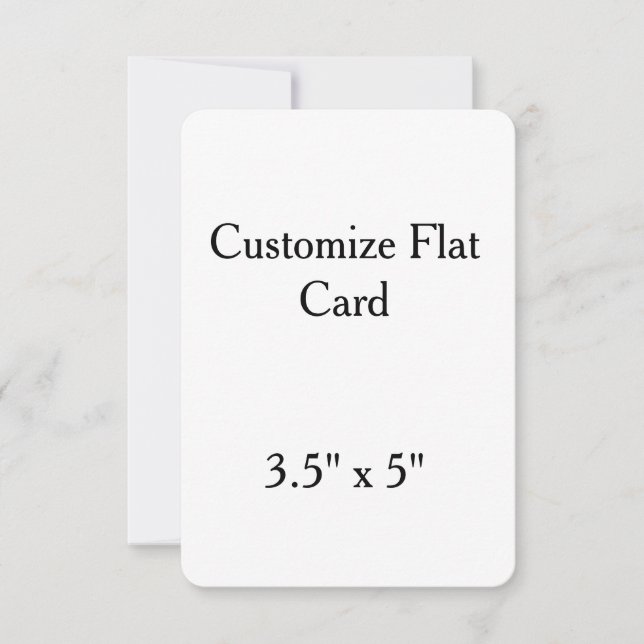 create your won personalise 3.5" x 5" Rounded (Front)