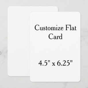 create your won personalise 4.5" x 6.25" Rounded